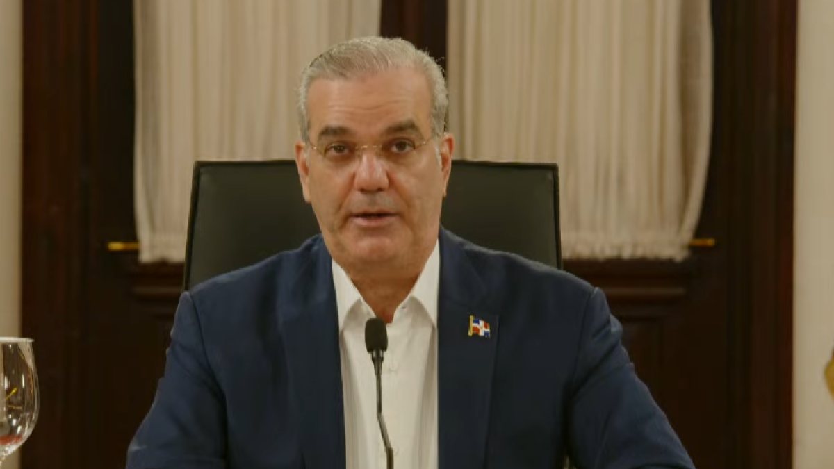 Luis Abinader, presidente de la República.