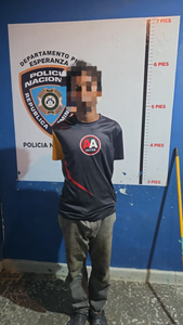 Policía apresa en Esperanza a hombre requerido mediante orden judicial por presunta violencia sexual